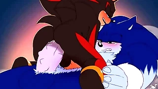 Cleave to rides werehog Sonic anal